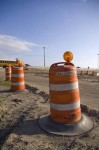 Barricades street crossing 2